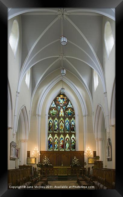 Downpatrick Cathedral, Downpatrick, Northern Irela Framed Print by Jane McIlroy
