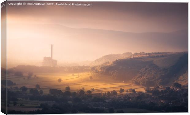 Hope Valley Canvas Print by Paul Andrews