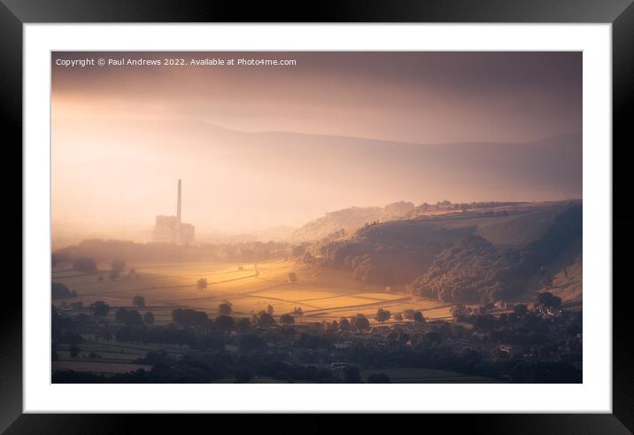 Hope Valley Framed Mounted Print by Paul Andrews
