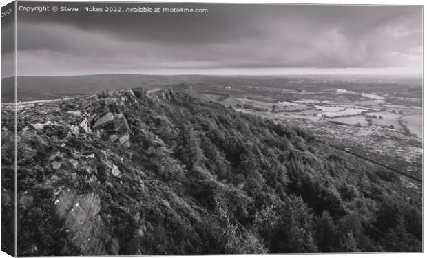 Majestic Roaches Skyline Canvas Print by Steven Nokes