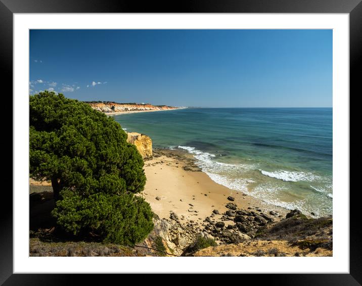 Views from Olhos D`Agua  Framed Mounted Print by Tony Twyman