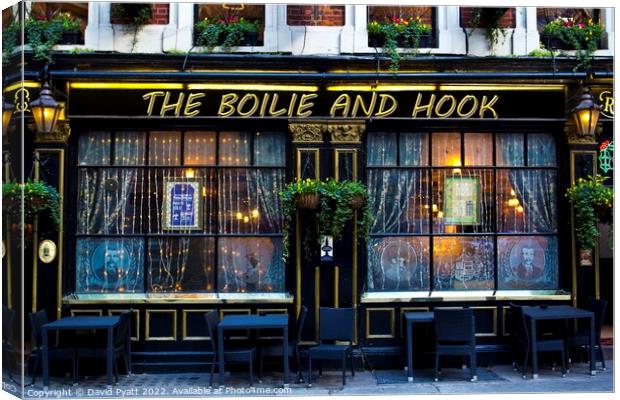 The Boilie And Hook Pub Canvas Print by David Pyatt