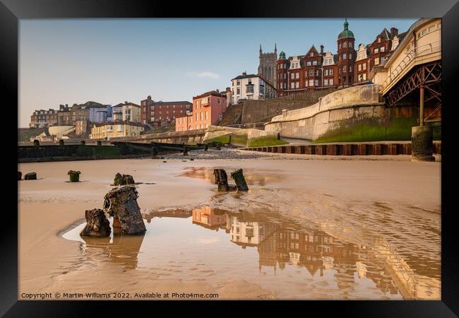 Cromer beach Framed Print by Martin Williams