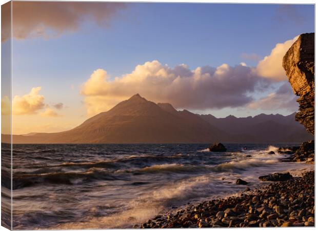 Elgol - Isle of Skye. Canvas Print by Tommy Dickson