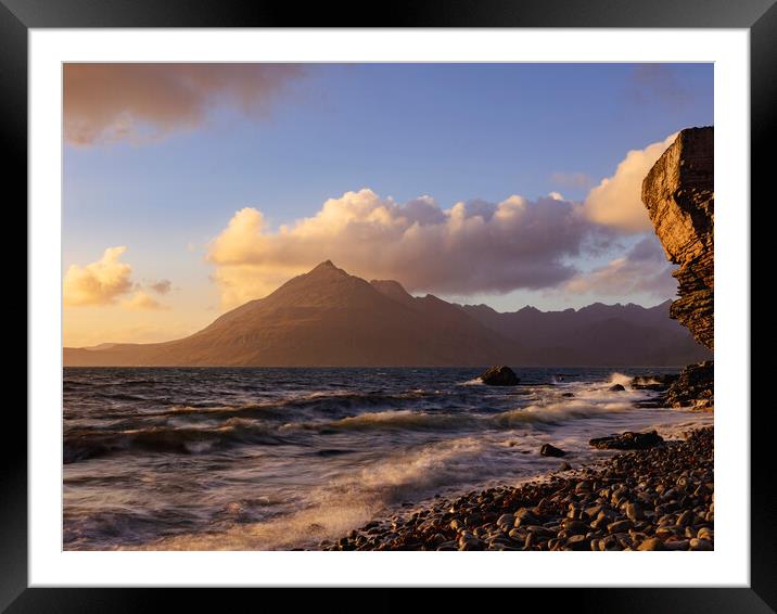 Elgol - Isle of Skye. Framed Mounted Print by Tommy Dickson