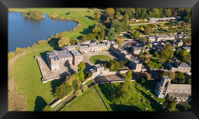 Ripley Castle Framed Print by Apollo Aerial Photography