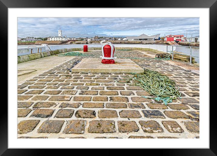Crown on the Pier Framed Mounted Print by Valerie Paterson