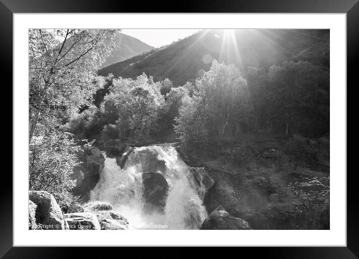 Earth and sky Framed Mounted Print by Patrick Davey