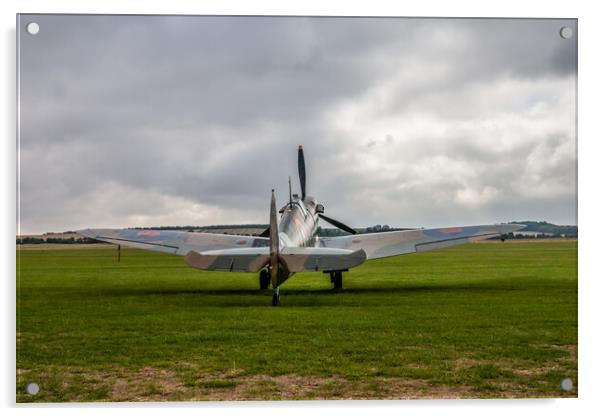 Spitfire MkIa X4650 KL-A Acrylic by J Biggadike