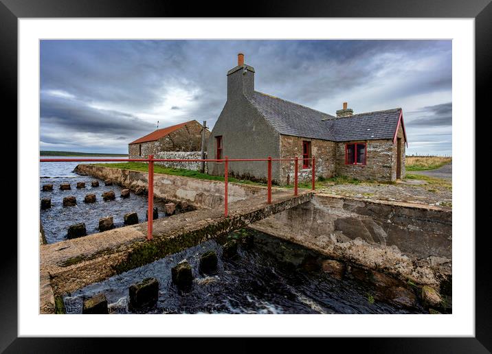 Lochmore Cottage Framed Mounted Print by Alan Simpson