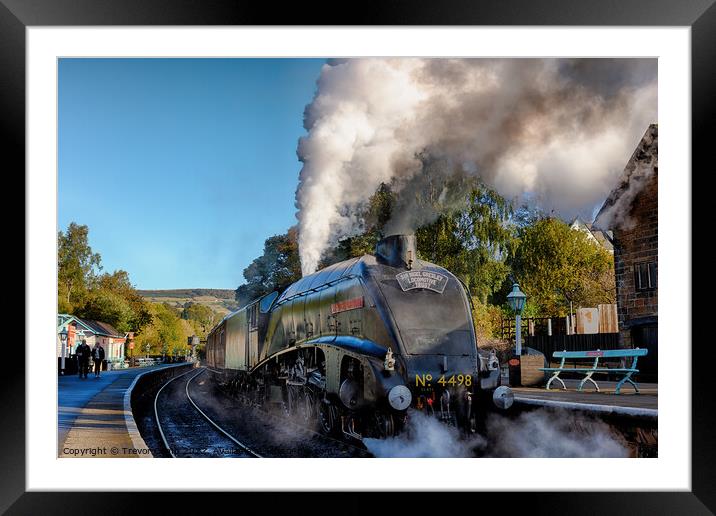 The Iconic Sir Nigel Gresley Framed Mounted Print by Trevor Camp