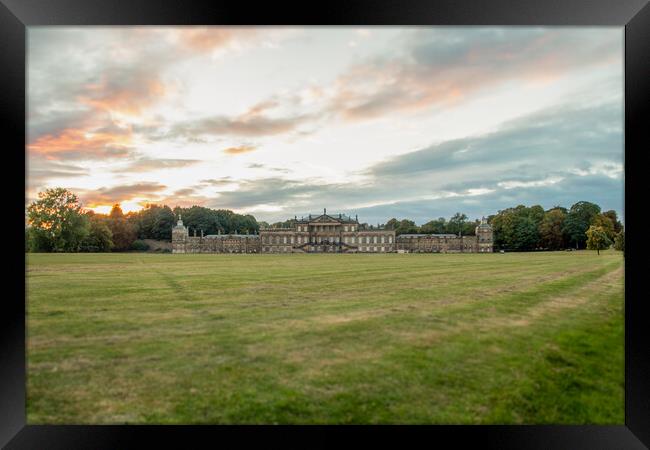 Wentworth Woodhouse Framed Print by Apollo Aerial Photography