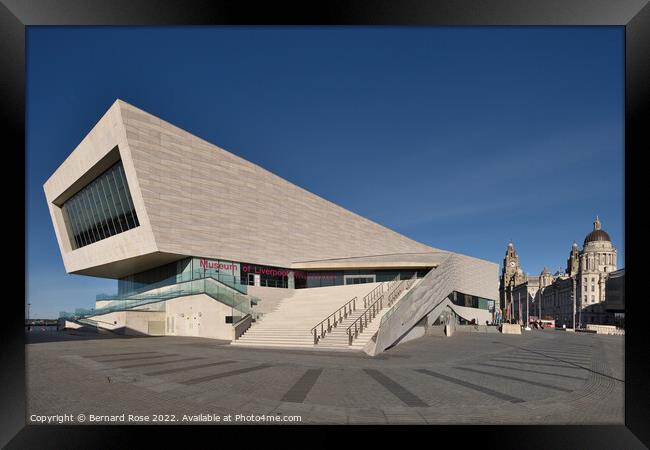 Museum of Liverpool Framed Print by Bernard Rose Photography