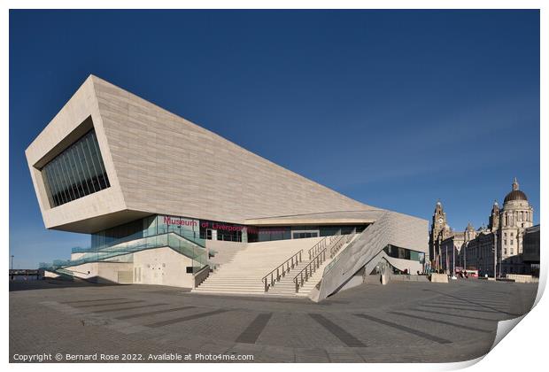 Museum of Liverpool Print by Bernard Rose Photography