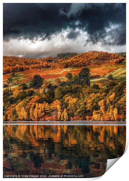 Loch Tummel  Print by Craig Doogan