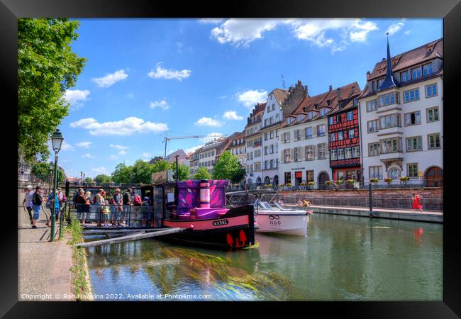 Strasbourg Marne Framed Print by Rob Hawkins