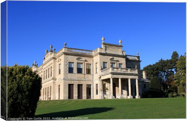 Brodsworth Hall Canvas Print by Tom Curtis