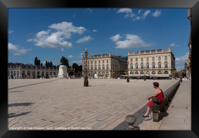 Nancy Place Stanislas Framed Print by Rob Hawkins