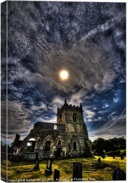St Marys Canvas Print by Nathan Wright