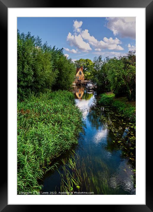 A Peaceful Backwater By Benson Weir Framed Mounted Print by Ian Lewis