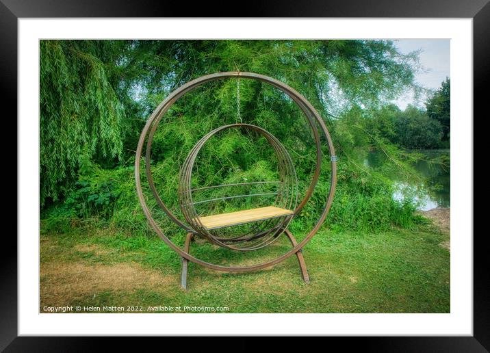 Escape to Serenity Framed Mounted Print by Helkoryo Photography
