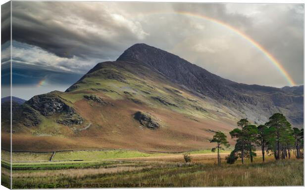 FLEETWITH PIKE IN THE BUTTERMERE VALLEY Canvas Print by Tony Sharp LRPS CPAGB
