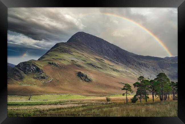 FLEETWITH PIKE IN THE BUTTERMERE VALLEY Framed Print by Tony Sharp LRPS CPAGB
