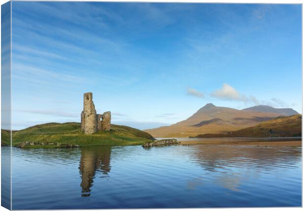 Ardvreck Castle  Canvas Print by Anthony McGeever
