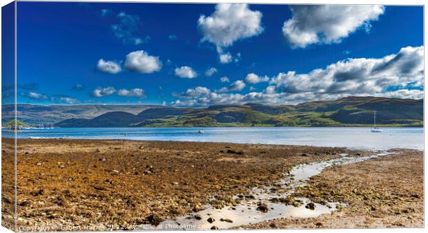 Scottish Tranquillity: Loch Ruel's Splendour Canvas Print by Gilbert Hurree
