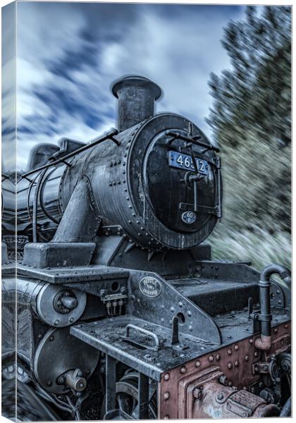 Speyside Steam Train  Canvas Print by Duncan Loraine