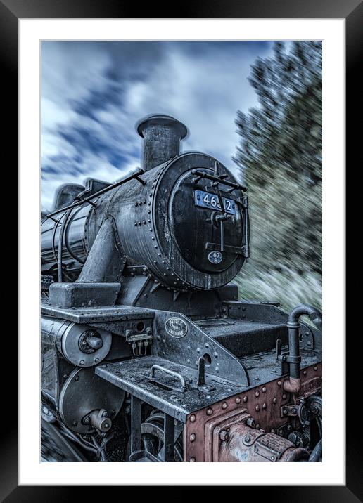 Speyside Steam Train  Framed Mounted Print by Duncan Loraine