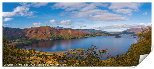 Surprise View Derwentwater Print by Phil Page