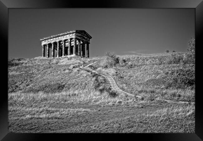 Penshaw Monument, County Durham Framed Print by Rob Cole