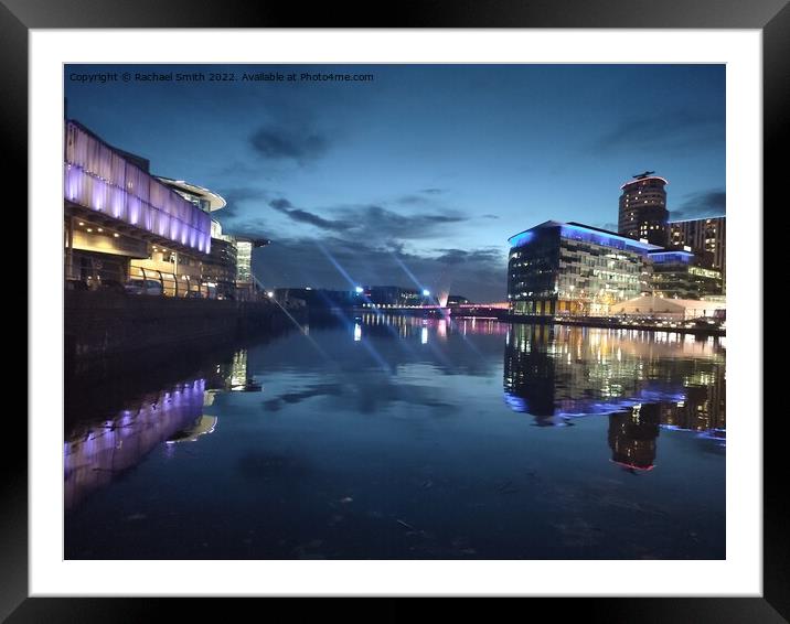 Media City  Framed Mounted Print by Rachael Smith