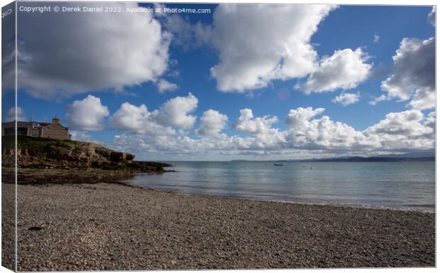 Serenity by the Sea Canvas Print by Derek Daniel