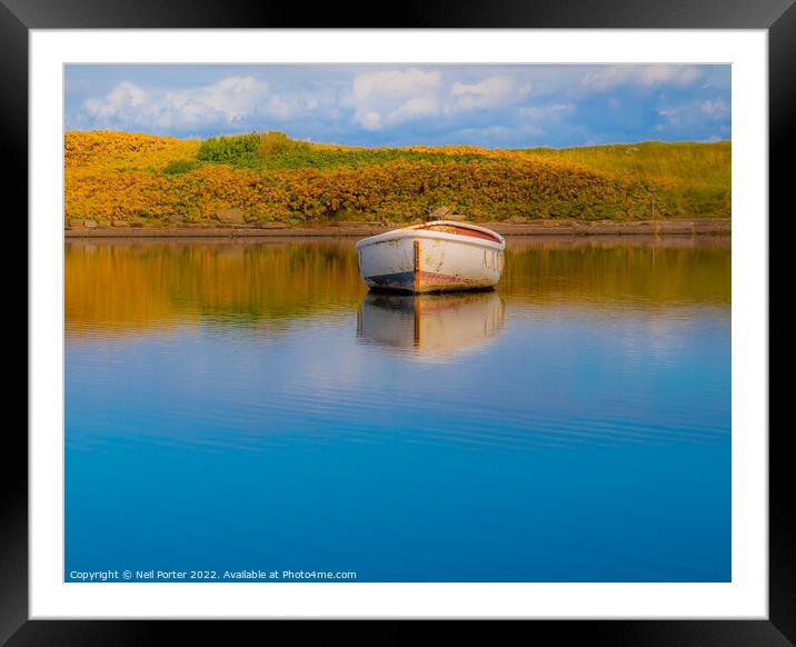 The Boat Framed Mounted Print by Neil Porter