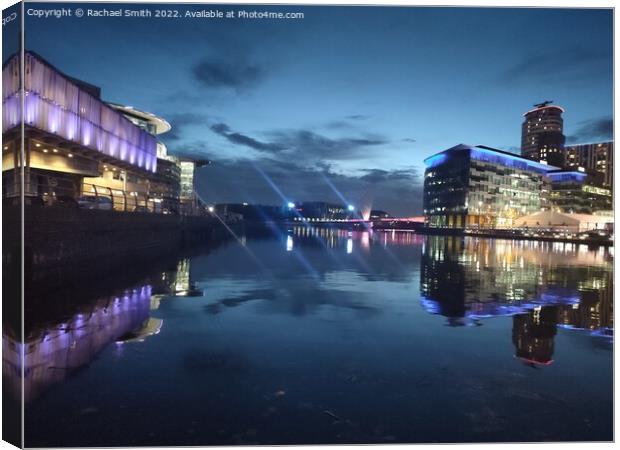 MediaCity Salford  Canvas Print by Rachael Smith