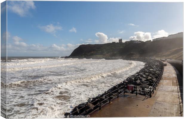 Scarborough Bay Canvas Print by Philip Brookes