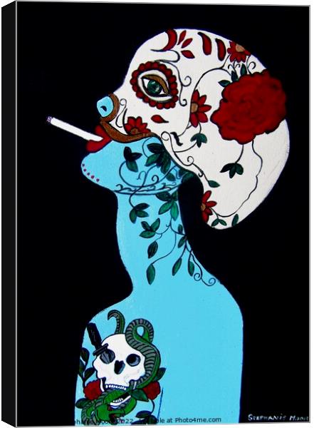 The Tattoo Canvas Print by Stephanie Moore