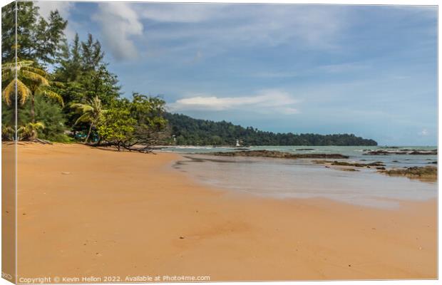 Nang Thong Beach, Khao Lak, Canvas Print by Kevin Hellon