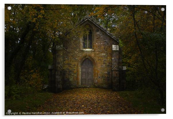 MacGregor Murray Mausoleum, Stirling, Scotland Acrylic by Pauline Hamilton