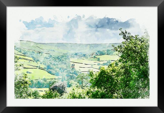 Richmond North Yorkshire Framed Print by Picture Wizard