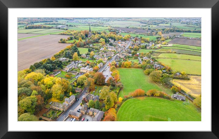 Wentworth From The Air Framed Mounted Print by Apollo Aerial Photography