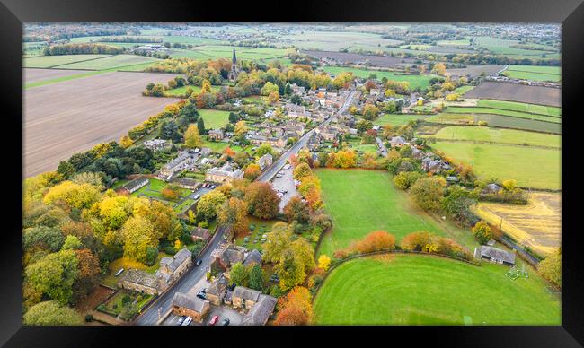 Wentworth From The Air Framed Print by Apollo Aerial Photography