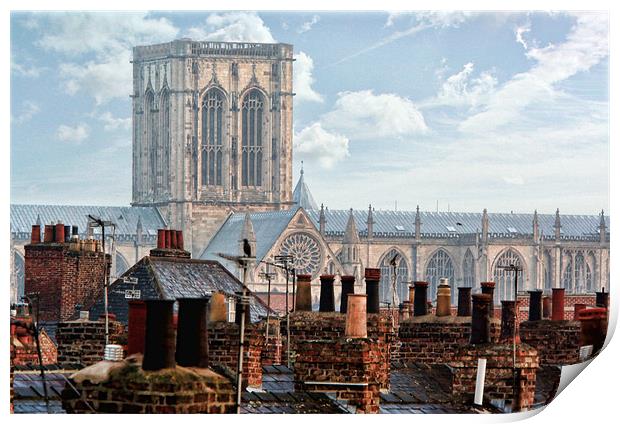 York minster Print by Tony Bates