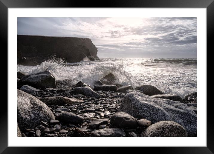 Dollar Cove Framed Mounted Print by kathy white
