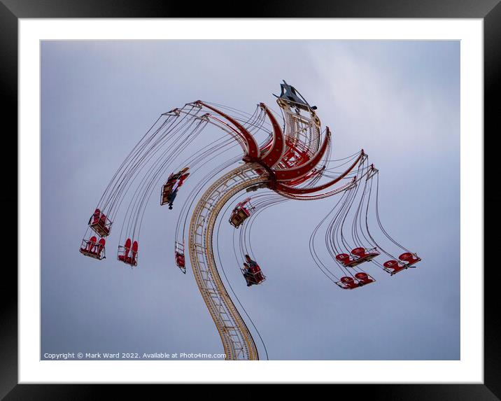 The Twisted Thrill. Framed Mounted Print by Mark Ward