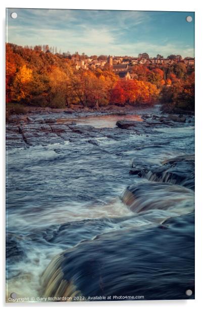 Richmond Falls Acrylic by Gary Richardson
