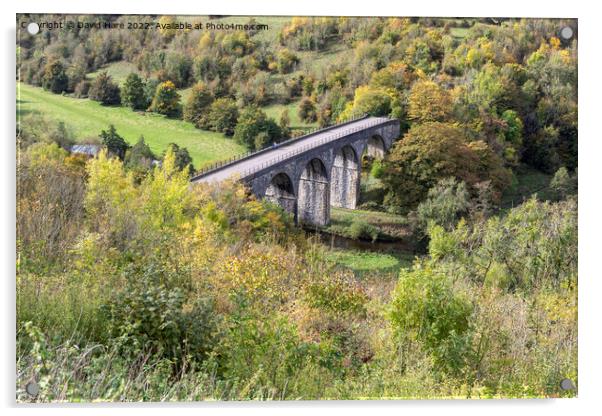 Monsal Dale Acrylic by David Hare