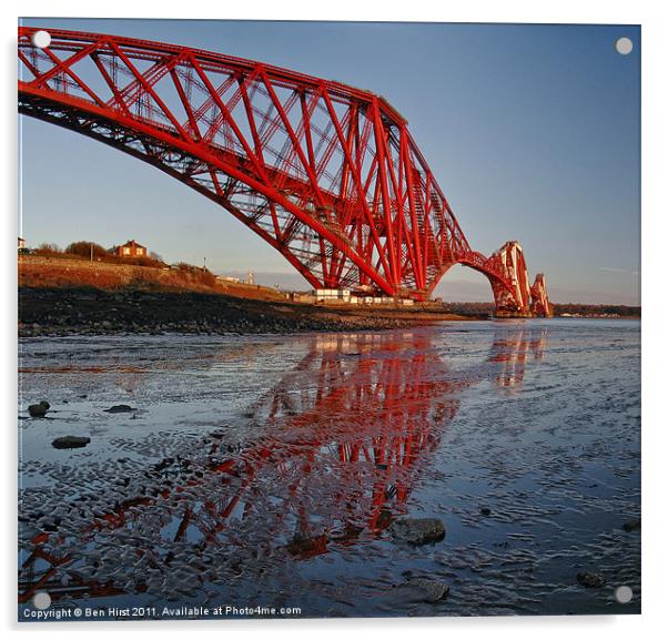 Reflect the Forth Acrylic by Ben Hirst